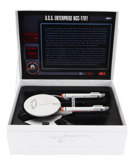 STAR TREK - U.S.S. ENTERPRISE NCC-1701 - I SERIES - LIGHT GREY