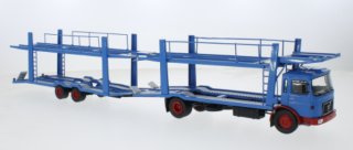 MAN Autotransporter 1970 bleu 1/43 IXO