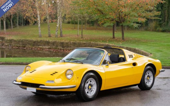 Ferrari Dino 246 GTS 1972 Giallo Modena - Noir