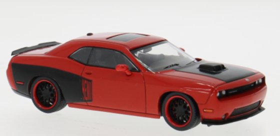 Dodge Challenger SRT8, rouge, 2009