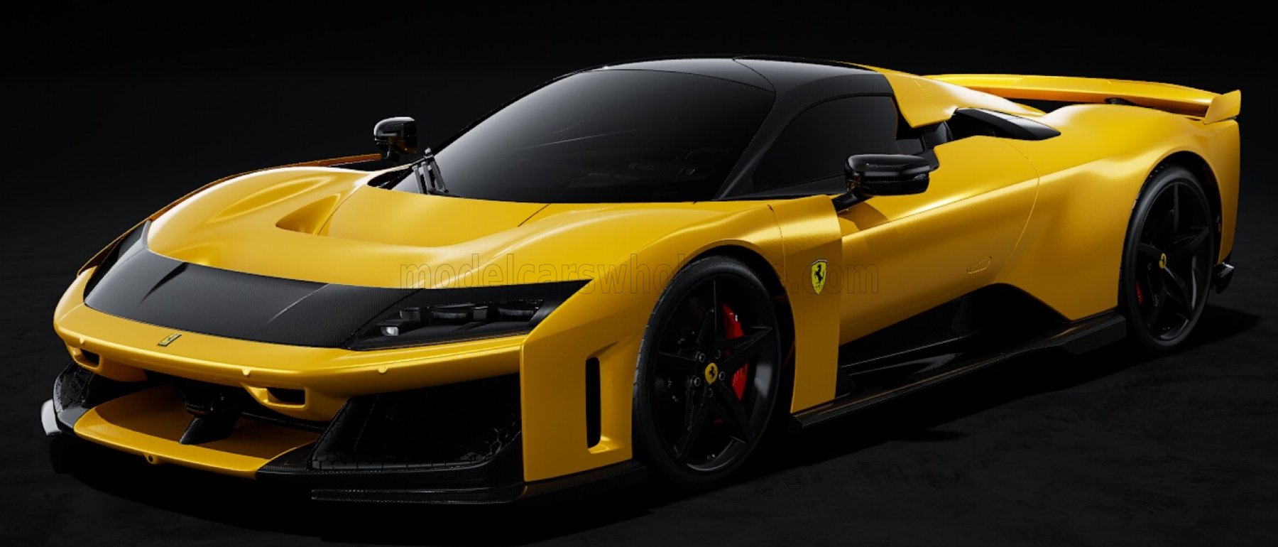 FERRARI - F80 2024 - BLACK WHEELS - GIALLO TRISTRA