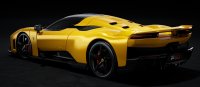 FERRARI - F80 2024 - BLACK WHEELS - GIALLO TRISTRATO - YELLOW MET