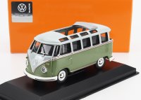 VW T1 SAMBA BUS 1961, gris/vert