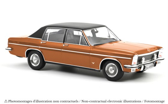 Opel Diplomat V8 1969 Koperrood