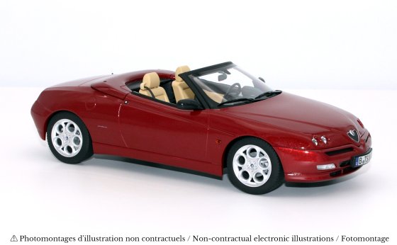 Alfa Romeo Spider 1999 Proteo Rood metallic