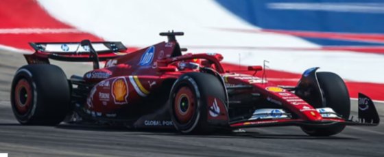 Ferrari SF24 FORMULE 1 UNITED STATES GP Austin Moulage Leclerc Gagnant - Pack Polifoam