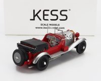 ALFA ROMEO - RL SUPER SPORT N 49 7th MILLE MIGLIA 1927 ARTURO MERCANTI - CARLO SOZZI - RED SILVER BLACK