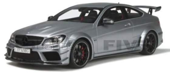 MERCEDES BENZ - C-CLASS C63 AMG BLACK SERIES 2012 - GRIJS MET