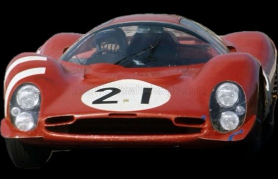 Ferrari 330 P3 #21 Le Mans 1966 schaal 1/12 van TopMarques