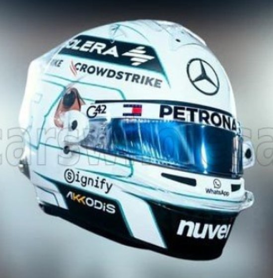 CASQUE  George Russell Mercedes-AMG GP Qatar 2024