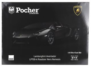 Lamborghini Aventador LP700-4 Roadster 1/8 schaalmodel van Pocher