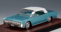 LINCOLN - CONTINENTAL CABRIOLET CLOSED 1964 - TURQUOISE WHITE
