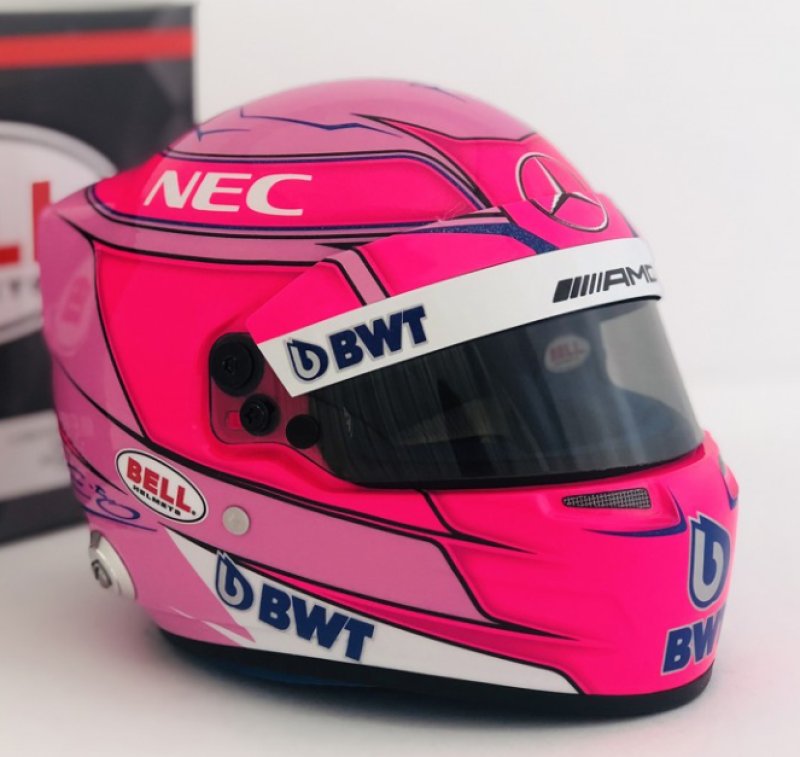Esteban Ocon Force India VJM11 #31 formule 1 2018 casque