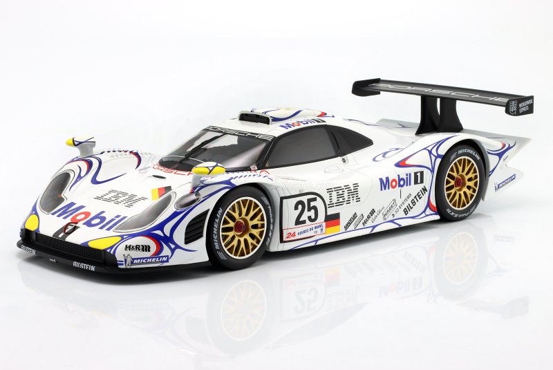 PORSCHE - 911 GT1-98 3.2L TURBO TEAM PORSCHE AG MOBIL-1 N 25 2nd 24h LE MANS 1998 UWE ALZEN - JORG MULLER - BOB WOLLEK