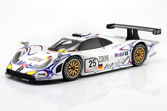 PORSCHE - 911 GT1-98 3.2L TURBO TEAM PORSCHE AG MOBIL-1 N 25 2nd 24h LE MANS 1998 UWE ALZEN - JORG MULLER - BOB WOLLEK