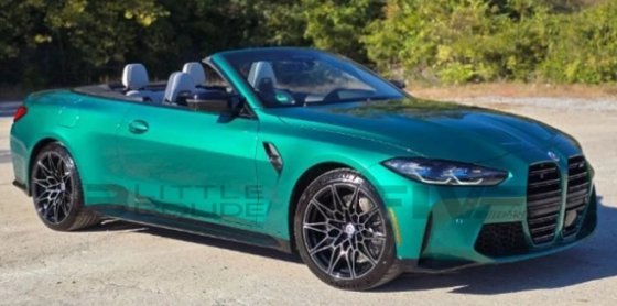 BMW M4 Convertible – 2024 groen