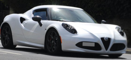 Alfa Romeo 4C Mat Carrara Blanc