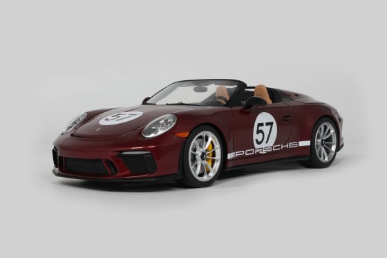 PORSCHE 911 [991.2] SPEEDSTER "HERITAGE EDITION" CHERRY METALLIC 2019