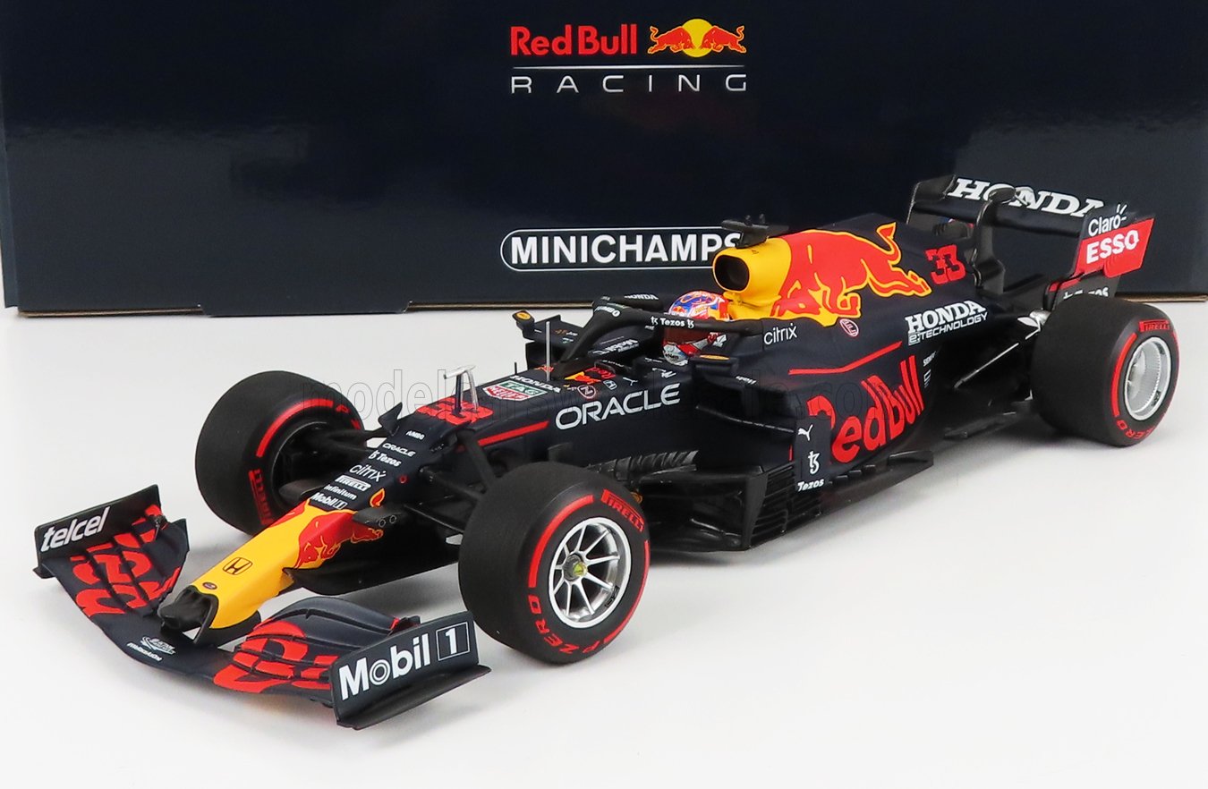 RED BULL RACING HONDA RB16B MAX VERSTAPPEN WINNER 
