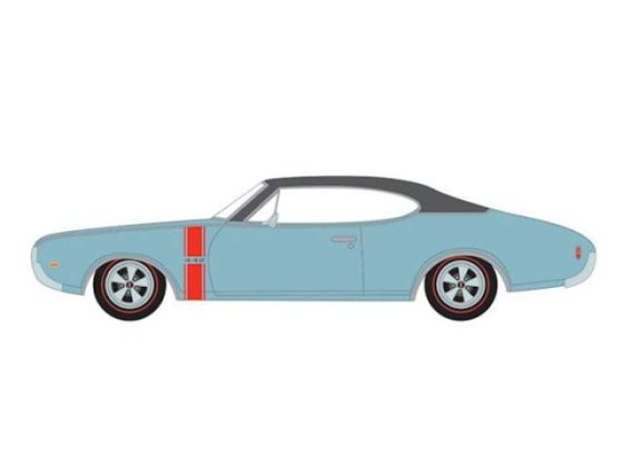 Olds Holiday Coupe 442 *Hemmings*, Code F Teal Frost 1968