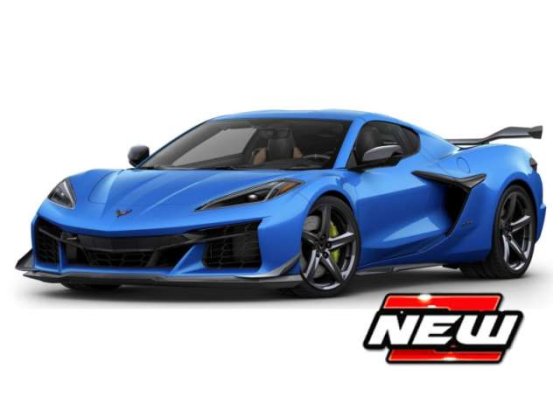 Chevrolet Corvette ZR1, blue metallic 2025