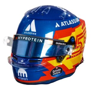 Helmet Carlos Sainz - Williams Racing 2025