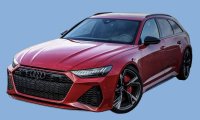 AUDI - A6 RS6 AVANT SW STATION WAGON 2021 - TANGO RED MET