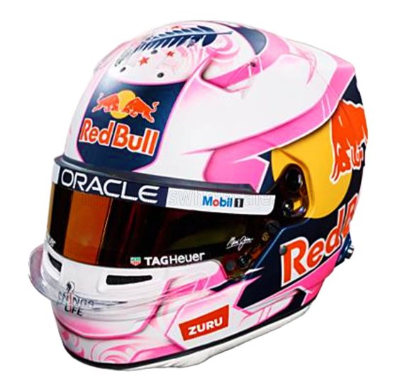 CASQUE F1 LIAM LAWSON TEAM ORACLE RED BULL RACING N 30 SEASON 2025