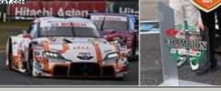 TOYOTA GR Supra N°36 TGR TEAM au TOM'S Champion GT500 SUPER GT 2024 WITH Champion Board