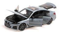 BMW i4 M50 2022 GRIJS METALLIC