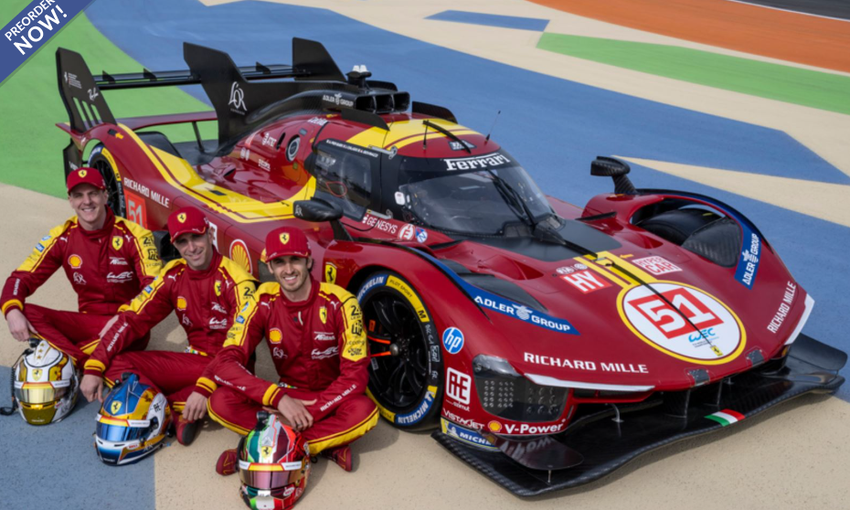 Ferrari 499P auto nr. 51 - 3e Qatar 1812km 2025 pi