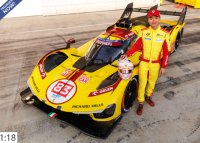 Ferrari 499P car n. 83 - 2nd Qatar 1812km 2025 piloti Kubica Ye Hanson