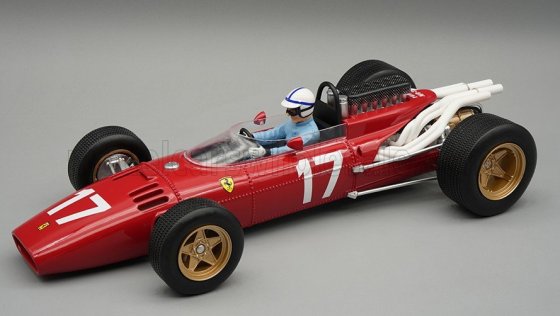 FERRARI - F1 312 N 17 MONACO GP (with pilot figure) 1966 JOHN SURTEES