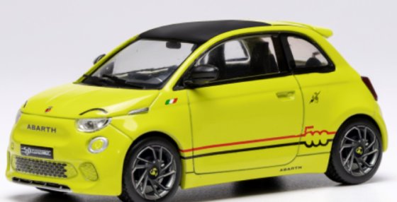 Fiat 500e Abarth, Jaune, 2024