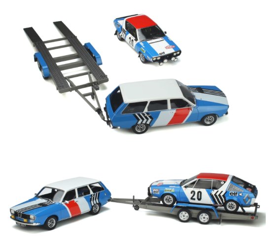 RENAULT 17 #20 PIOT MONTE-CARLO 1975 PACK RALLY