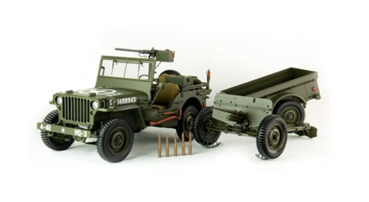 Jeep Willys MB, oliv, 1943