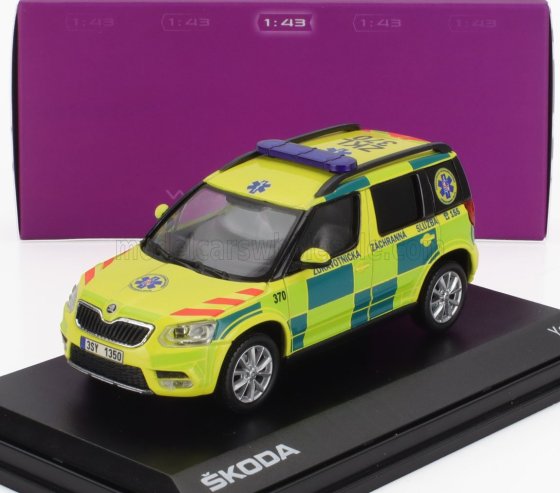 SKODA - YETI SUV FACELIFT (RESTYLING) AMBULANCE 2013