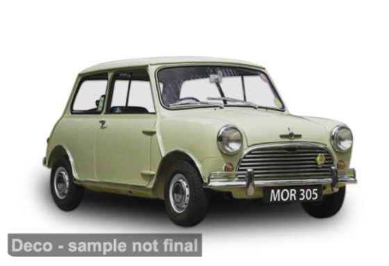 Morris Mini Cooper S, Fiesta Yellow 1964