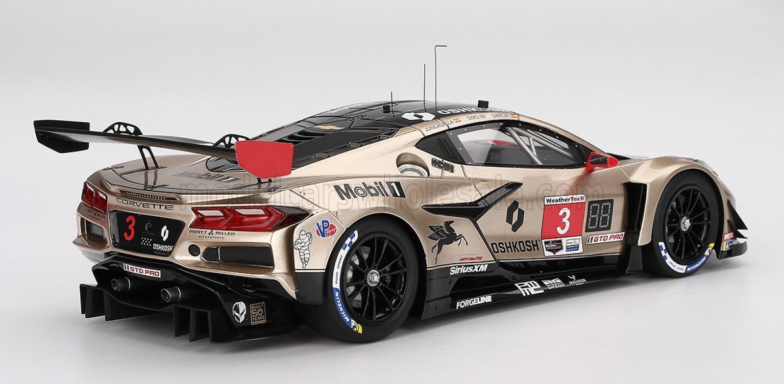 Schaalmodel Chevrolet Corvette Z06 Gt3.r #3 Corvette Racing By Pratt...