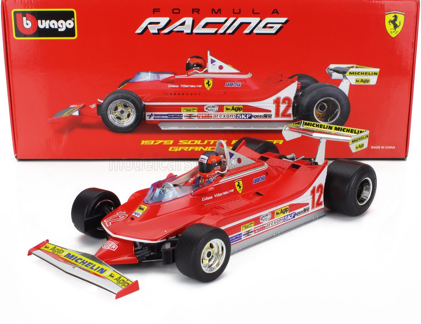 FERRARI - F1 312T4 N 12 WINNAAR ZUID-AFRIKA GP KYA