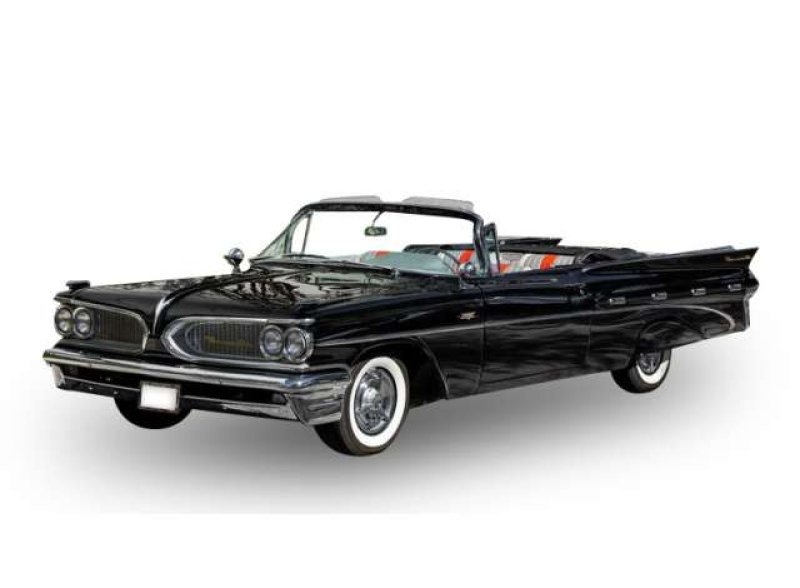 Pontiac Bonneville Open Convertible, regent black 1959