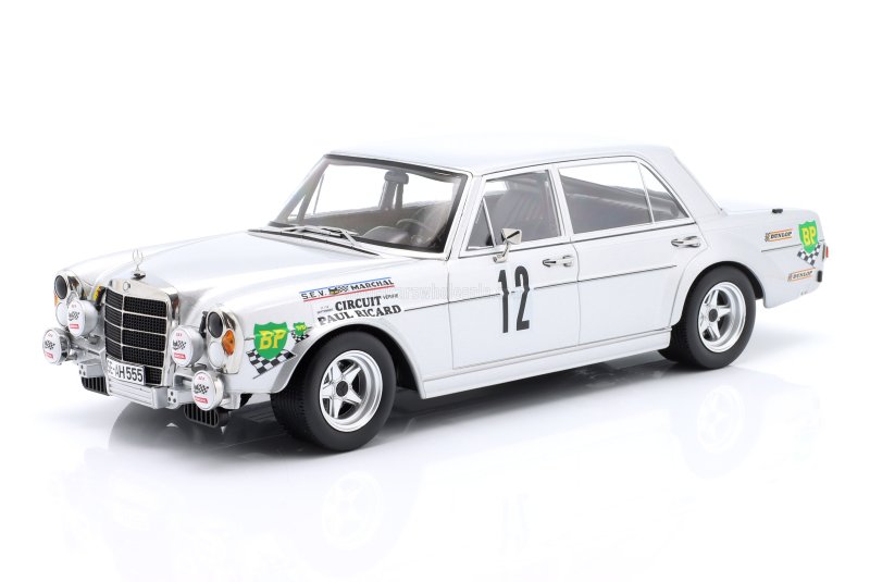 MERCEDES BENZ - 300 SEL 6.8 AMG N 12 12h PAUL RICARD 1971 KLAUS BEHRMANN - JEAN PIERRE JABOUILLE - JOSE DOLHEM