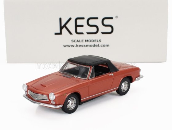 ALFA ROMEO - 2600 SPIDER CABRIOLET CLOSED SPECIALE GHIA 1962 - COPPER MET BLACK