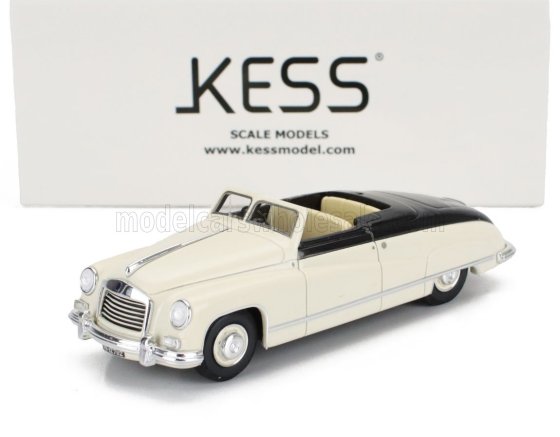ISOTTA FRASCHINI - 8C MONTEROSA BONESCHI CABRIOLET OPEN 1948 - IVORY BLUE
