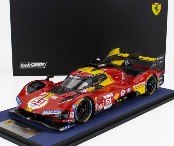 Ferrari 499P No.51-Ferrari AF Corse Le Mans 24H 2024 3rd Place-Pier Guidi /Calado /Giovinazzi