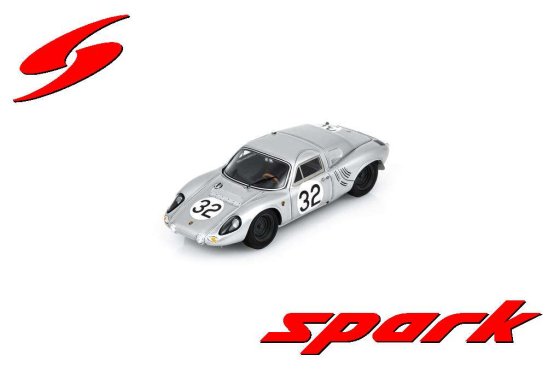 Porsche 718 RS61 Coupé No.32 7th Le Mans 24H 1961 E. Barth - H. Herrmann