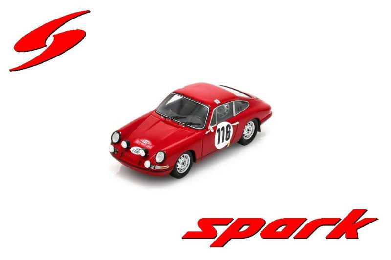 Porsche 911 T/R No.116 2nd Rally Monte Carlo 1968 P. Toivonen - M. Tinkkanen