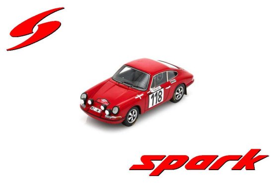 Porsche 911S No.118 Rally Monte Carlo 1970 H-J. Walter - H. Rack