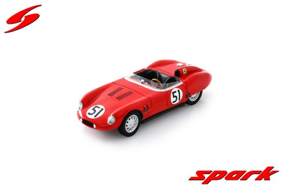 Osca Sport 750 No.51 Le Mans 24H 1959 Pedro - Ricardo Rodriguez