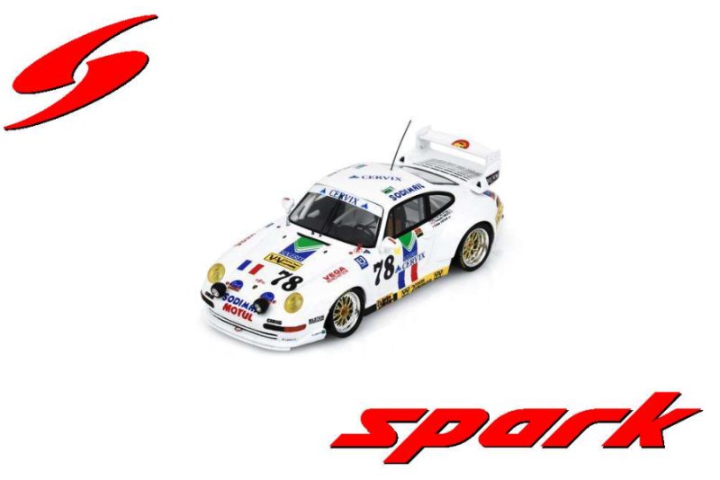 Porsche 911 GT2 No.78 16th Le Mans 24H 1995 D. Ortion - J-F. Veroux - E. van de Vyver